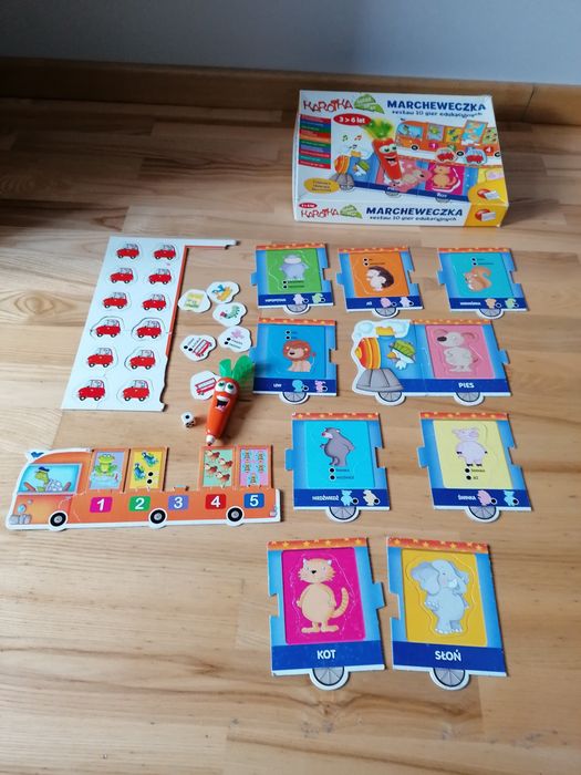 Gra edukacyjna marcheweczka