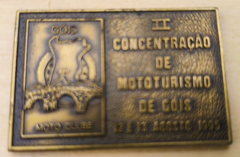 Medalha Moto clube de Góis.