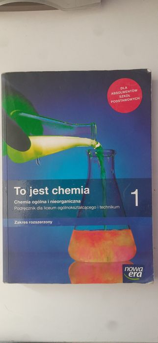 Podręcznik do chemi rozszeżonej liceum klasa 1