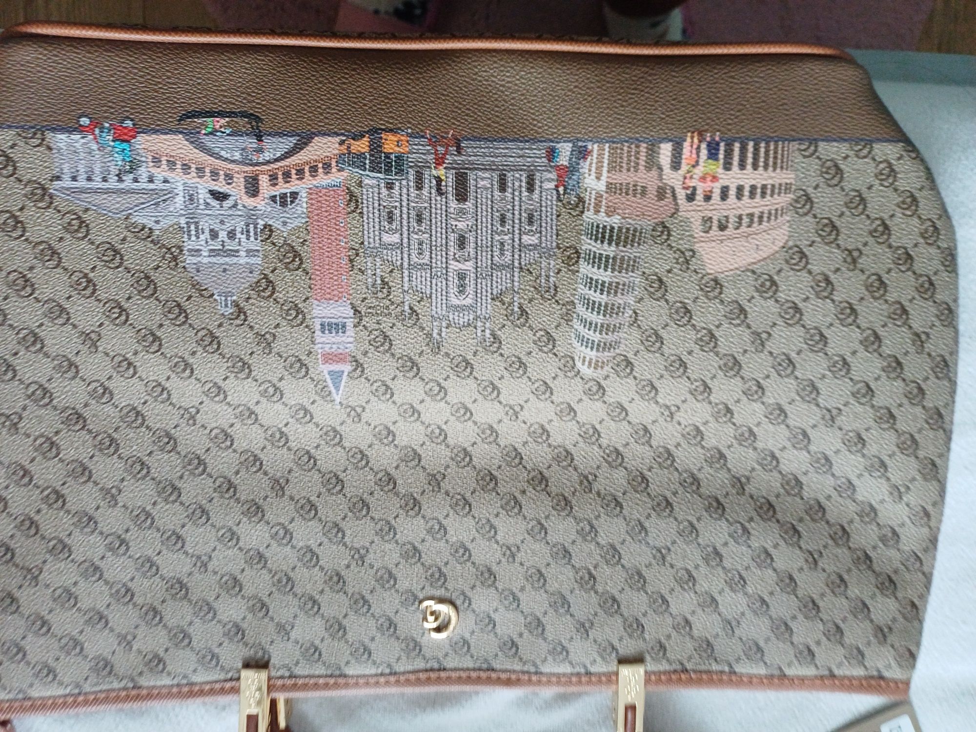 Torebka shopperkq nowa jak LV gio&co włochy milano