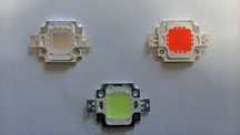 LED cob 10W R,G,B