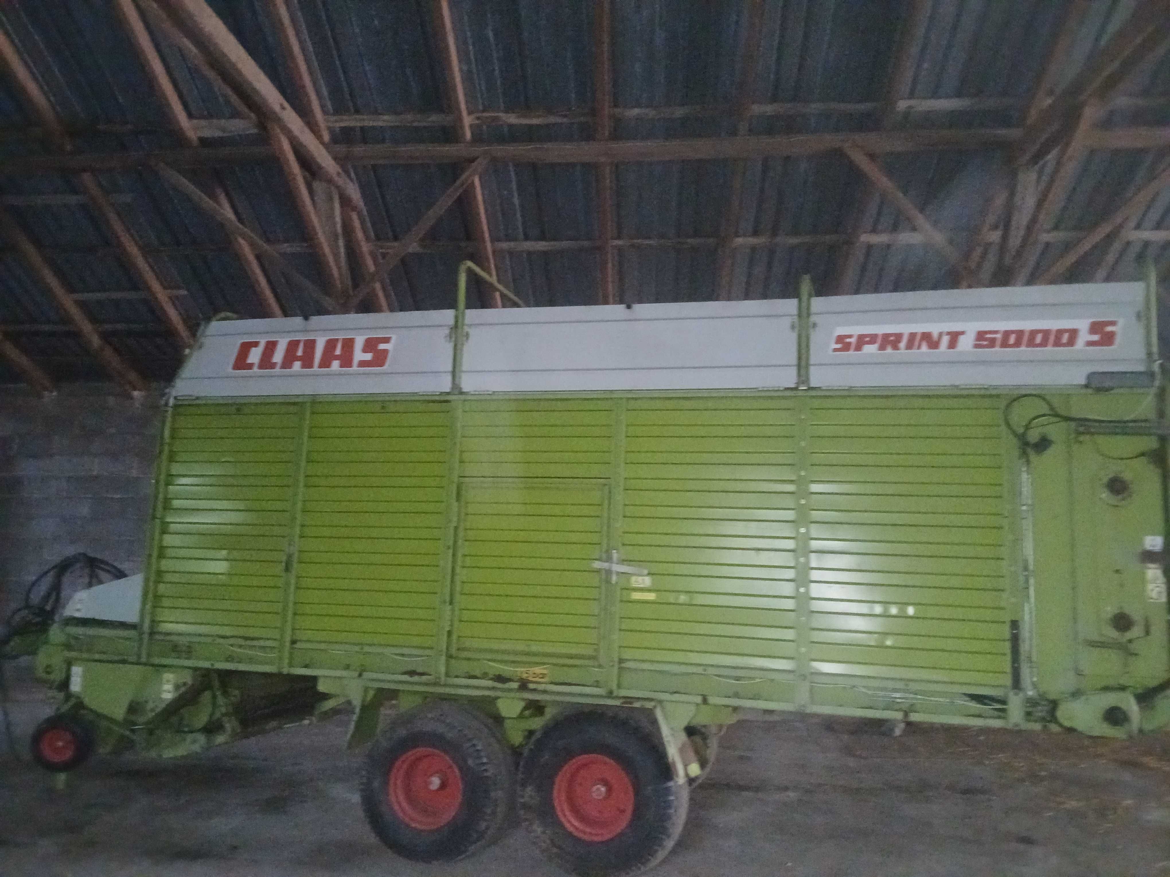 Przyczepa Claas sprint 5000s