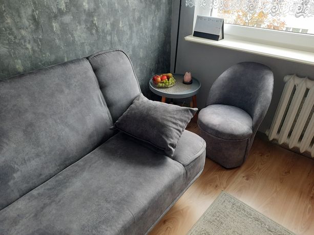 Sofa kanapa wypoczynek łóżko fotel zestaw stan idealny meble