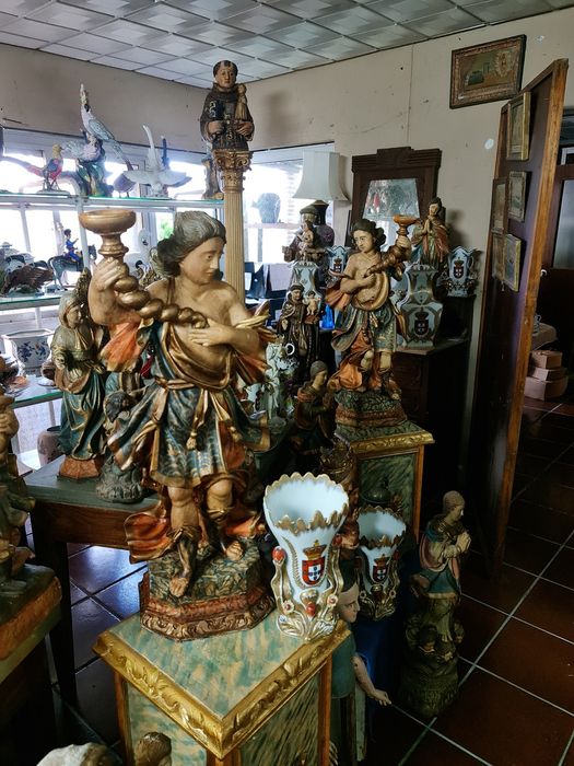 Serafins (Par) Arte Sacra Madeira