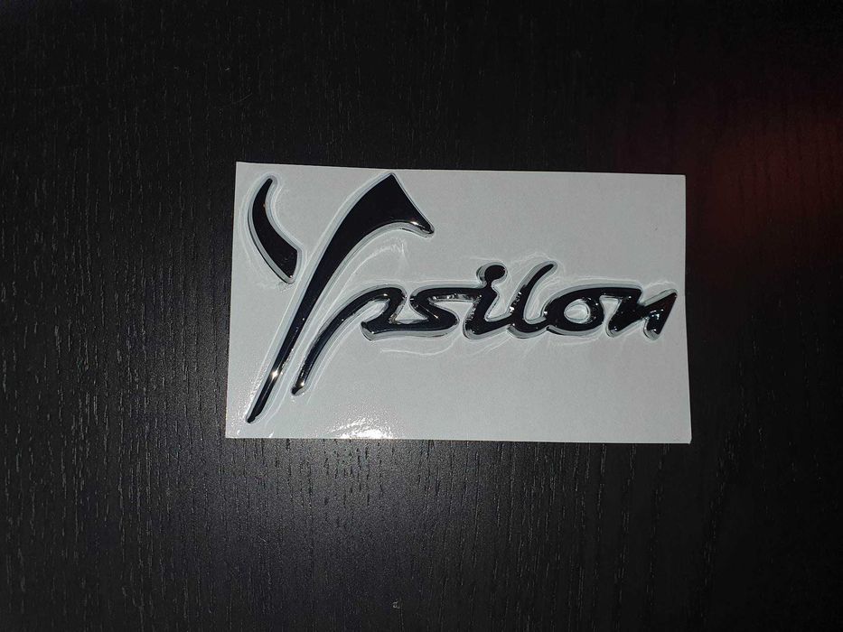 Letras Cromadas " Ypsilon"  para lancia