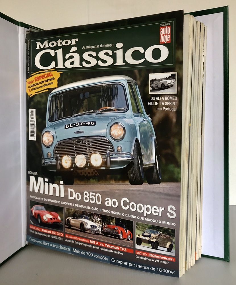 Revistas Auto Sport,Motor Clássico e Topos & Clássicos