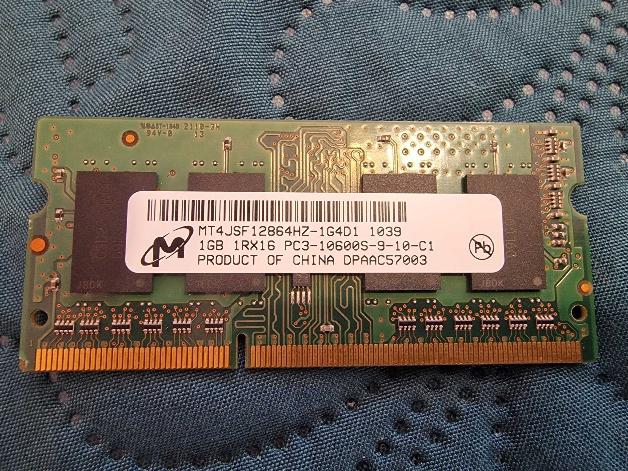 Pamięć kość RAM Hynix pc3-10600s-9-10-c1 1Gb