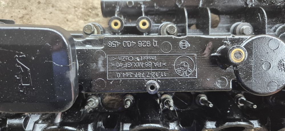 Wąska pokrywa zaworów m57 m57n swap patrol top mount turbo 535d