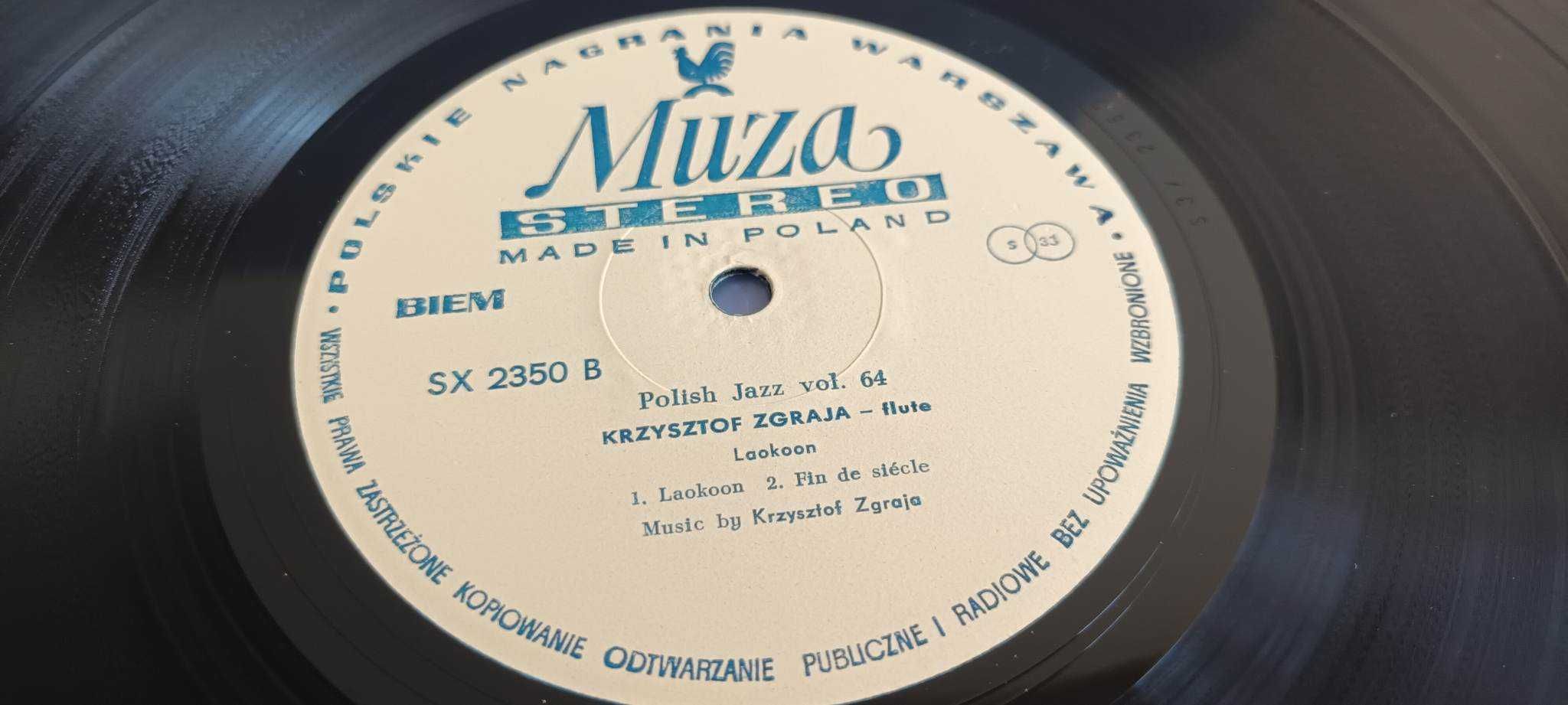 Krzysztof Zgraja – Laokoon, Polish Jazz – Vol. 64 PŁYTA WINYLOWA 1981