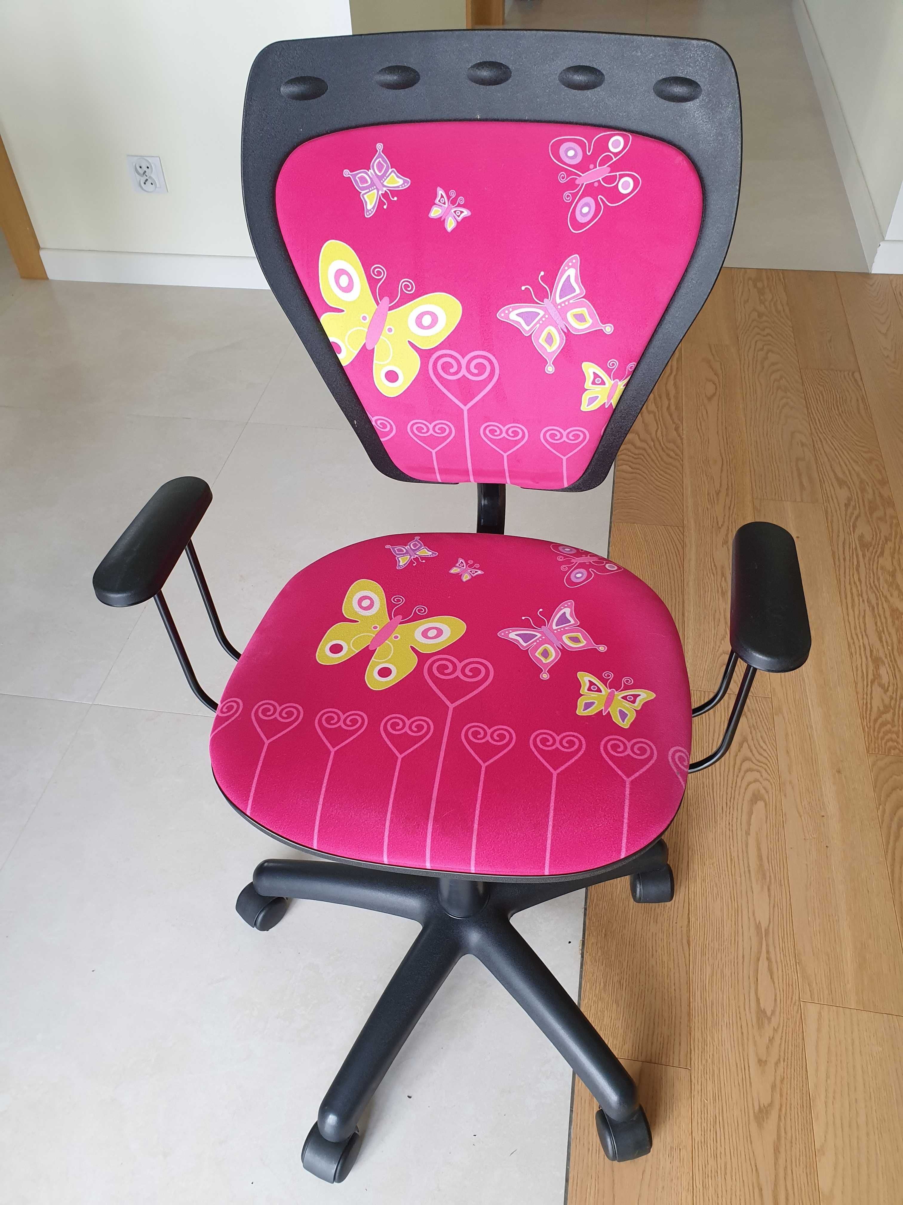 Krzesło obrotowe dziecięce Nowy Styl Butterfly