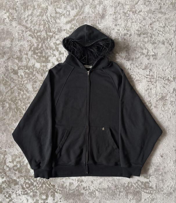 1017 AlYX 9SM fur zip hoodie | аликс зипка с мехом| кофта с мехом