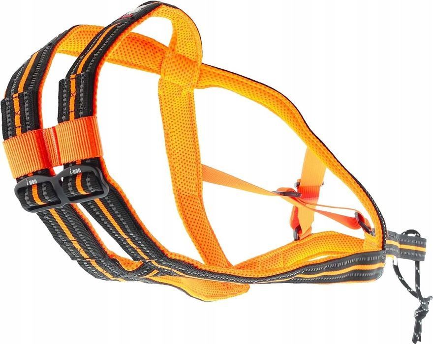 SZELKI sportowe dla psa pomarańczowe I-dog X-Back S klatka 65-70cm