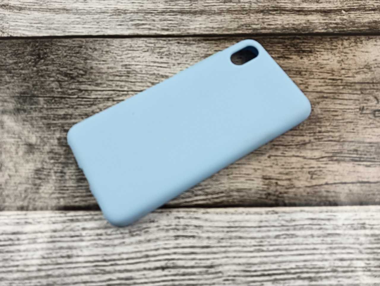 Etui Nakładka Solid Silicone do Xiaomi Redmi 7A + Szkło Hartowane