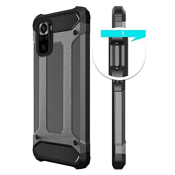 Hybrid Armor pancerne hybrydowe etui pokrowiec Xiaomi Poco M4 Pro 5g c