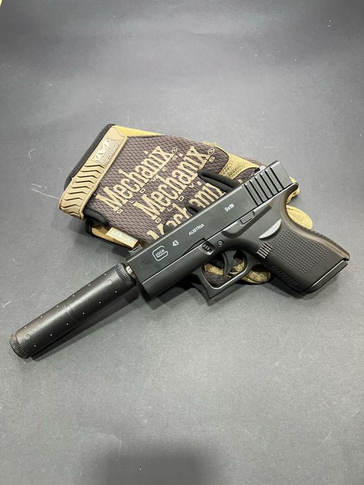 Металевий пістолет Глок 43 — іграшка C43+