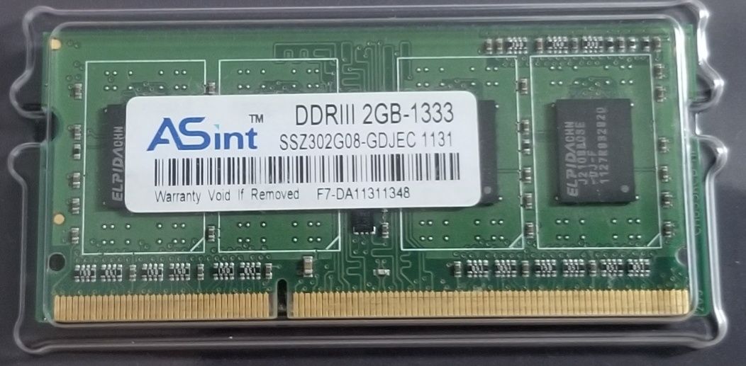 Conjunto de Memórias RAM 2GB + 4GB