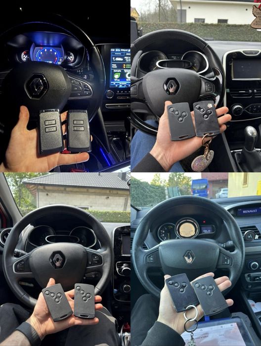 Dorabianie Kodowanie Kart Kluczy Renault Reno Clio Megane Scenic Lagun