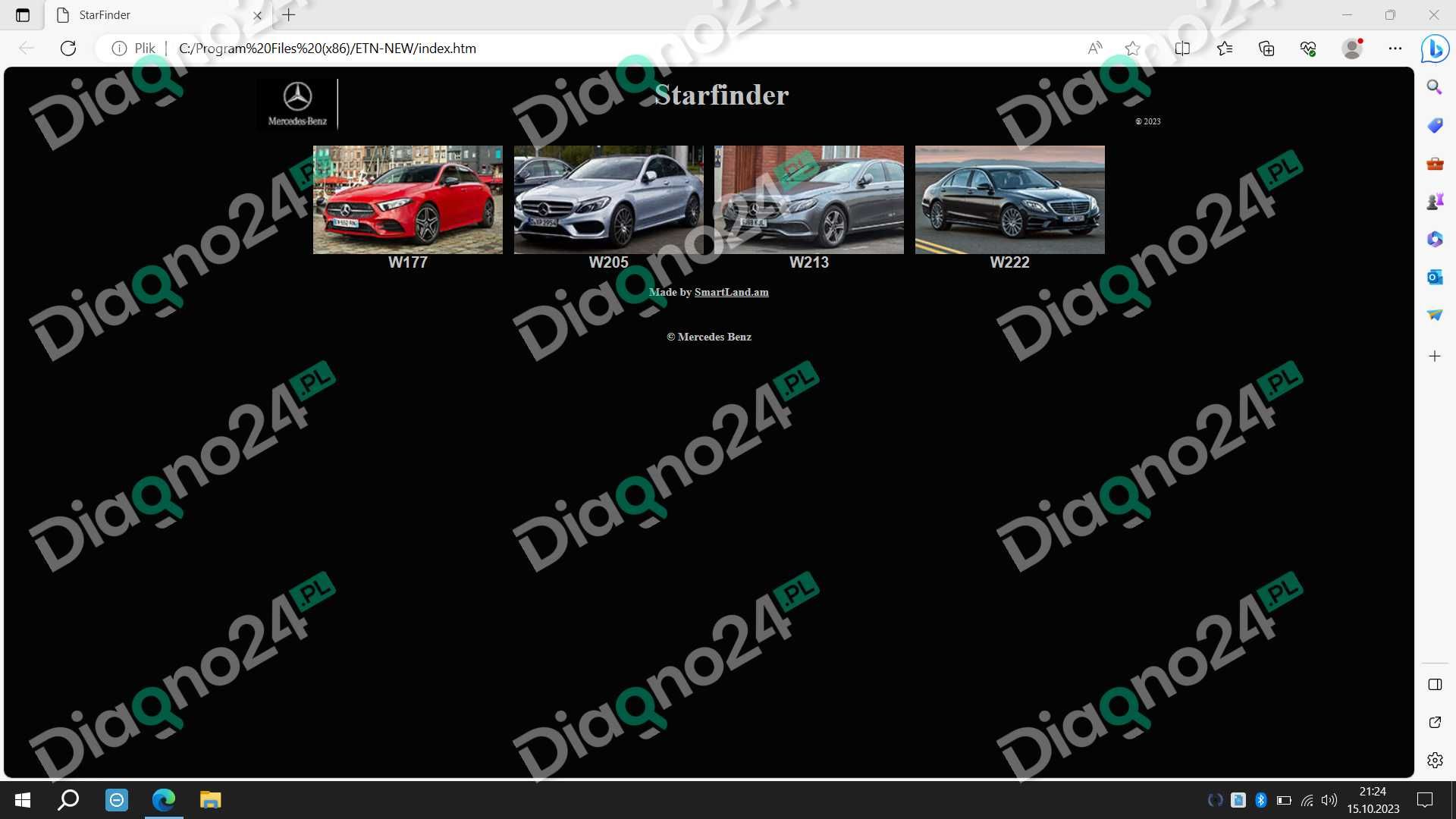 Gotowy dysk MB Star Xentry Mercedes Benz A, B, C, E, S 2023