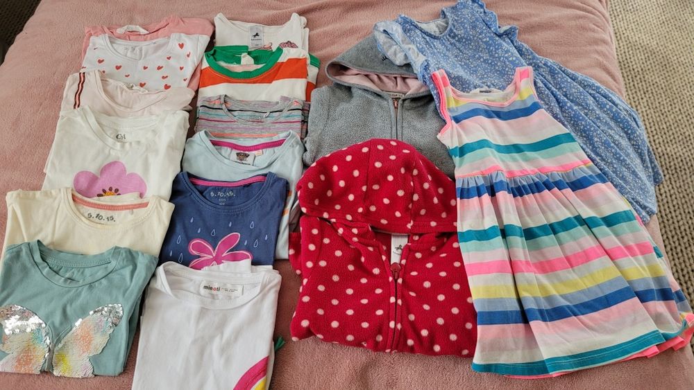 #13 Zestaw ubranek paka rozmiar 104 stan bardzo dobry okazja