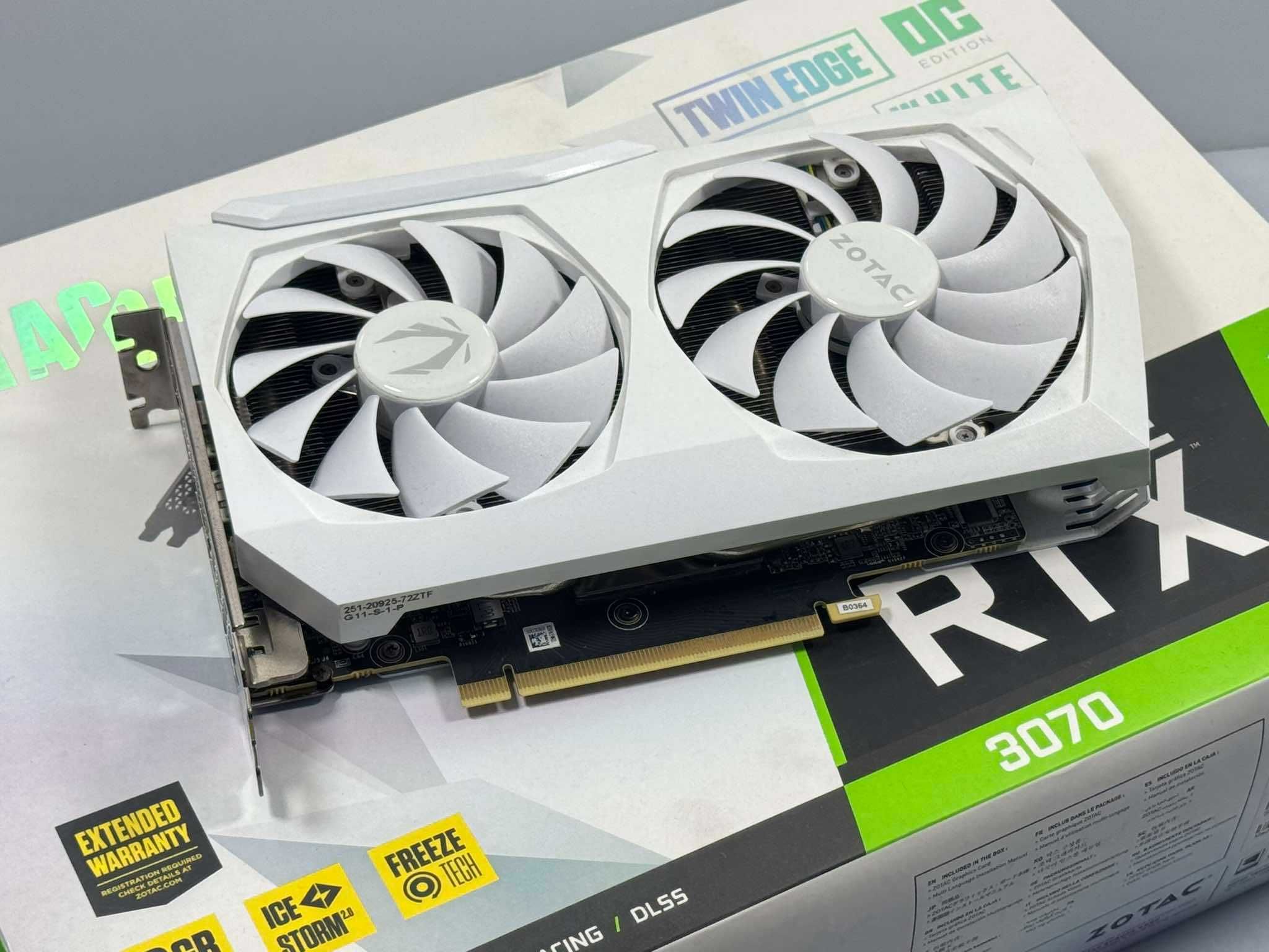 Karta graficzna Zotac GeForce RTX 3070 Twin Edge OC White 8GB GDDR6 GW