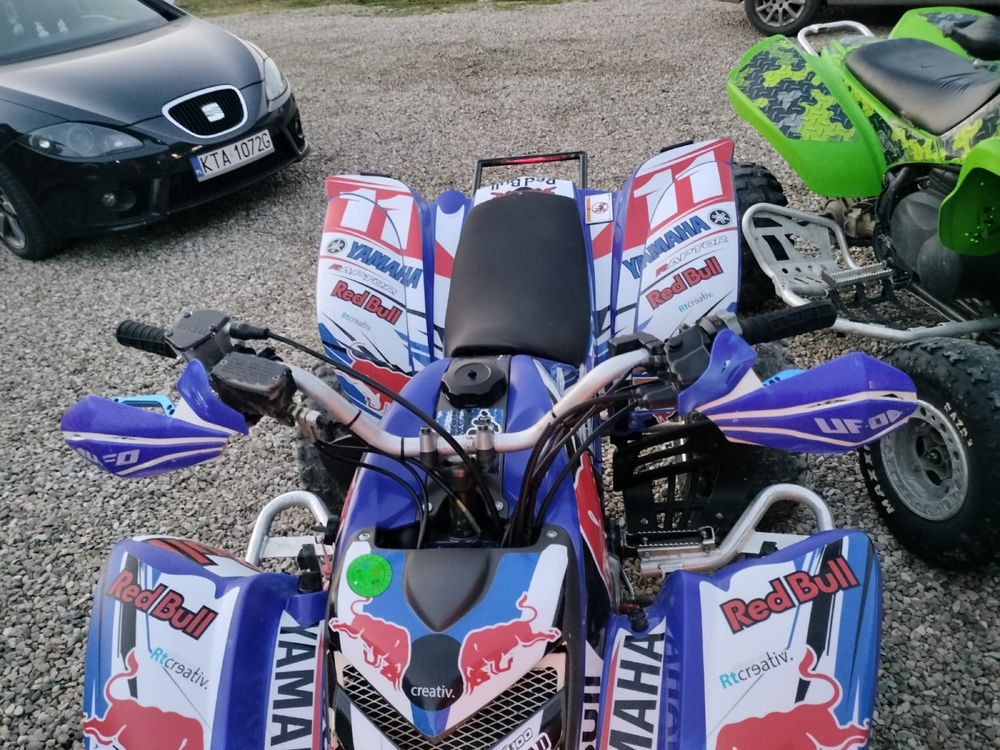 Yamaha raptor 660 swap R1 rn12