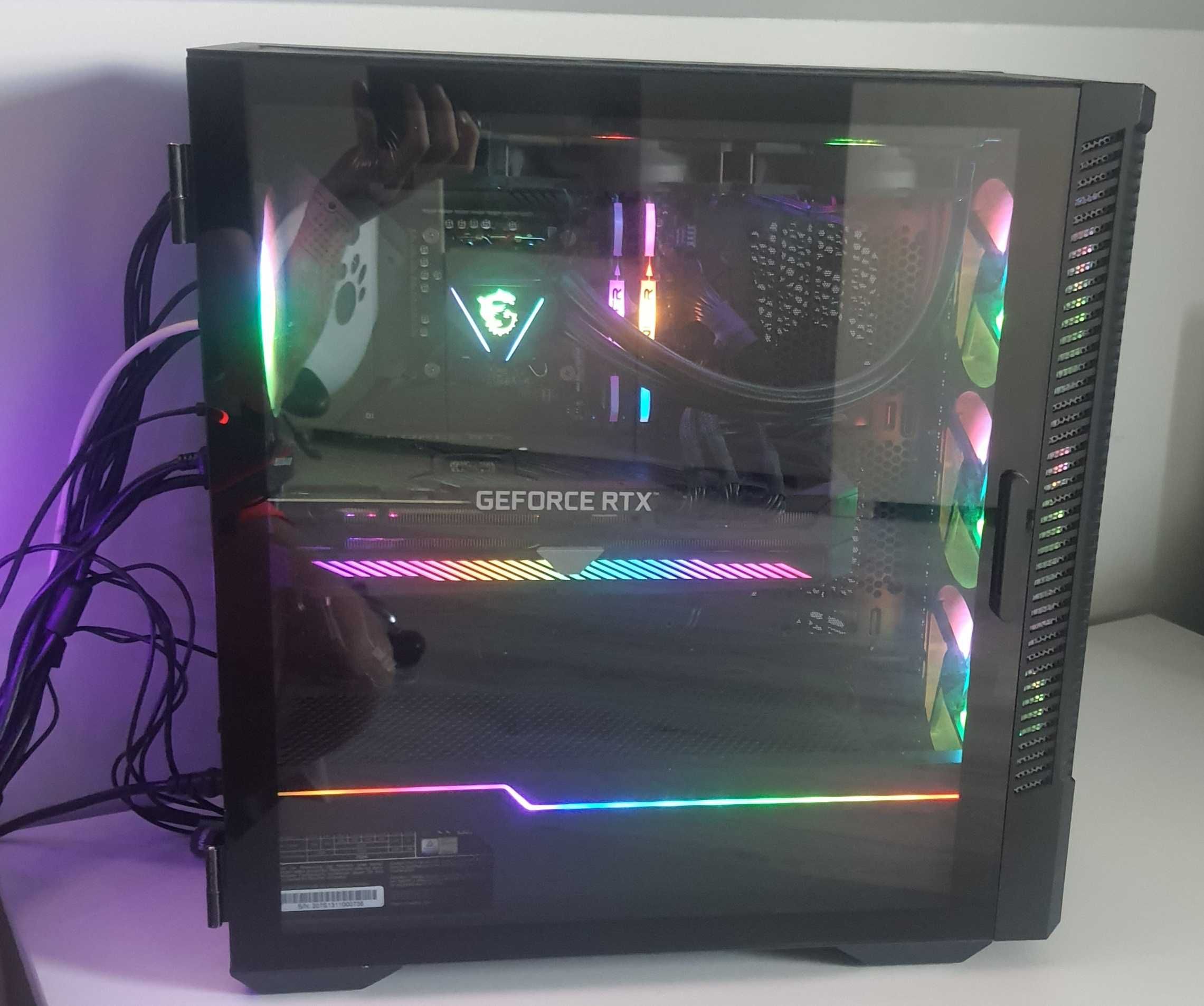 Komputer stacjonarny RTX 3070TI, i7 12700KF,32GB RAM,1TB SSD *Idealny*
