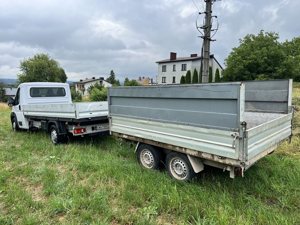 Przyczepa STRMA ciężarowa wywrotka kiper ładowność 2630