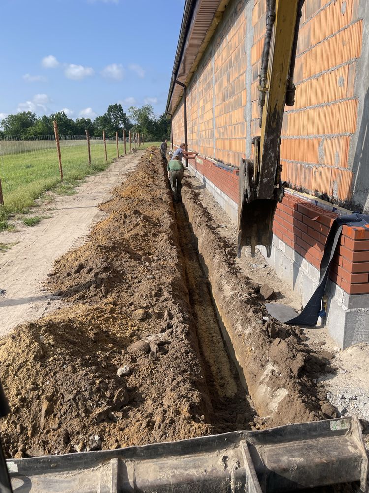 Usługi Minikoparka Niwelacja Wykopy Transport Piach Kruszywo Otoczak