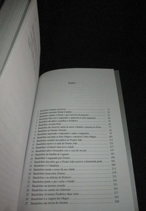 Livro Baudolino Umberto Eco Difel