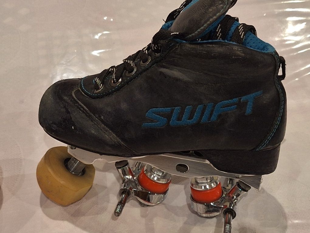 Patins hoquei n32 + chassi+rodas