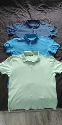 Koszulki Polo L Umbro i Wólczanka