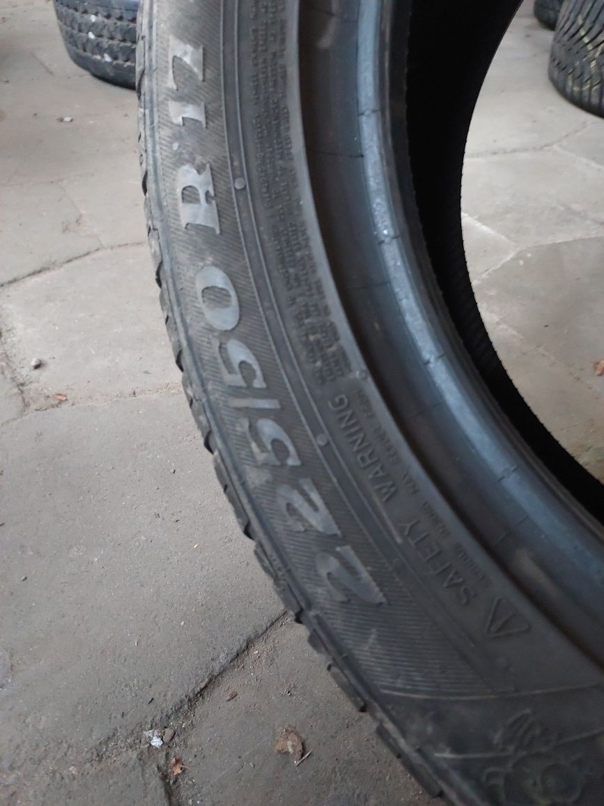 Шини 225/50 R17 пара літо 7.2мм 2018 рік