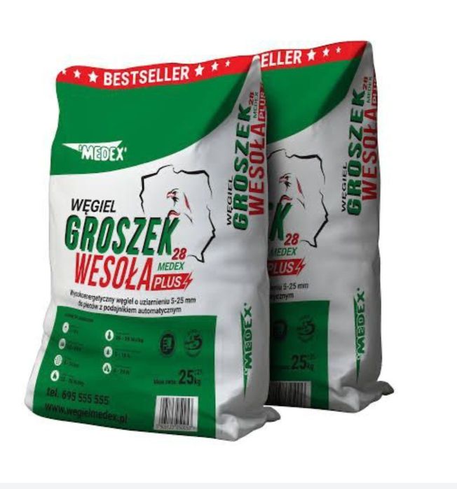 Węgiel Groszek Wesoła plus madex 28 Kościelec