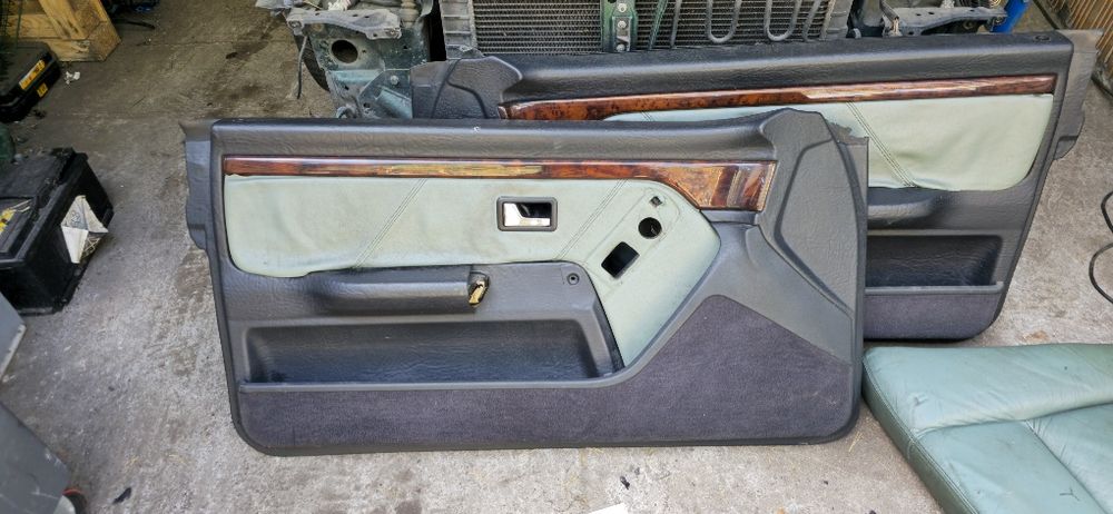 Fotele Kanapa Oparcie Boczki Audi 80 Cabrio Skóra