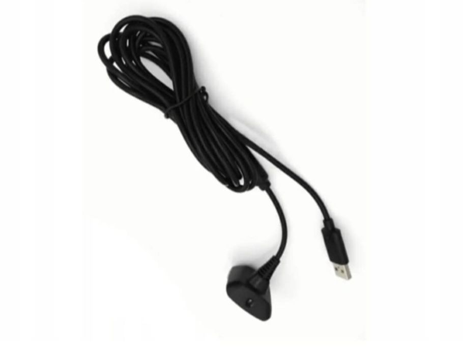 Kabel do Pada Xbox 360 Czarny Nowy Wysyłka OLX