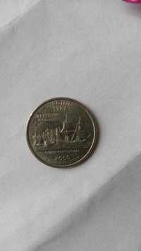 Квотер США Virginia 1/4 dollar quarter