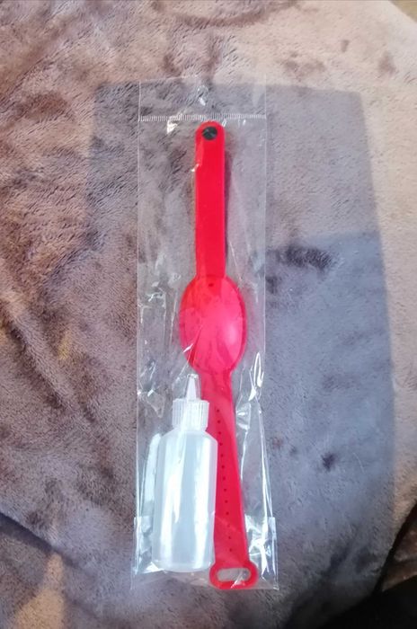 Pulseiras álcool gel