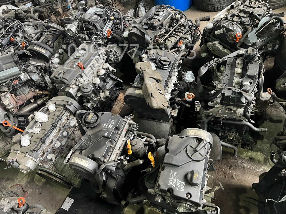 мотор passat b6 golf 5 skoda a5 fabia двигатель BMP BMR BMN CBA BWA