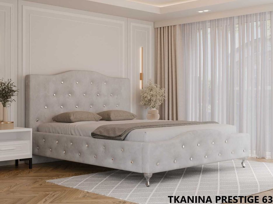 Łóżko tapicerowane GLAMOUR LUXE 120/140/160/180/200x200
