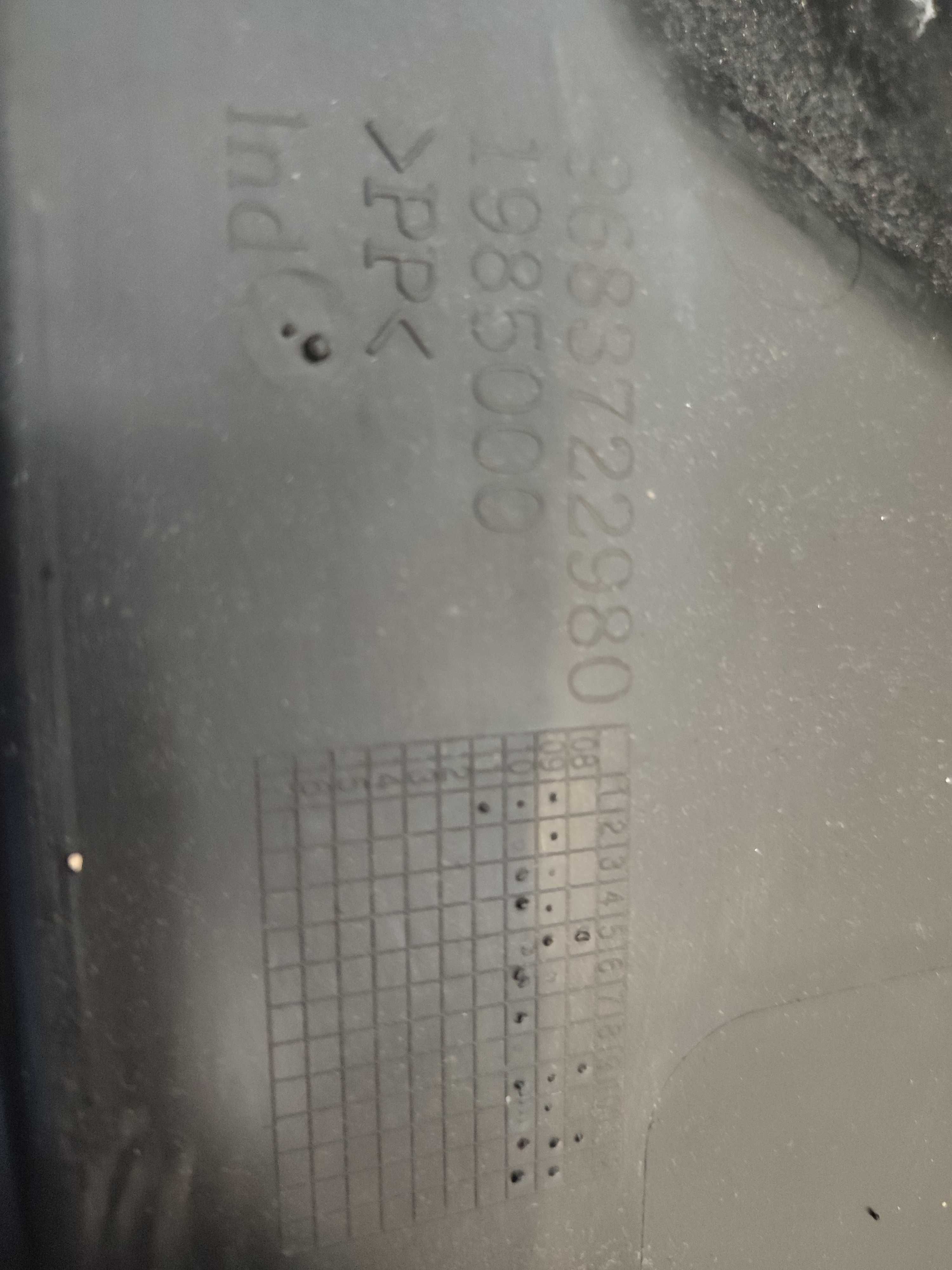 Osłona tapicerka tylnej klapy Citroen DS3