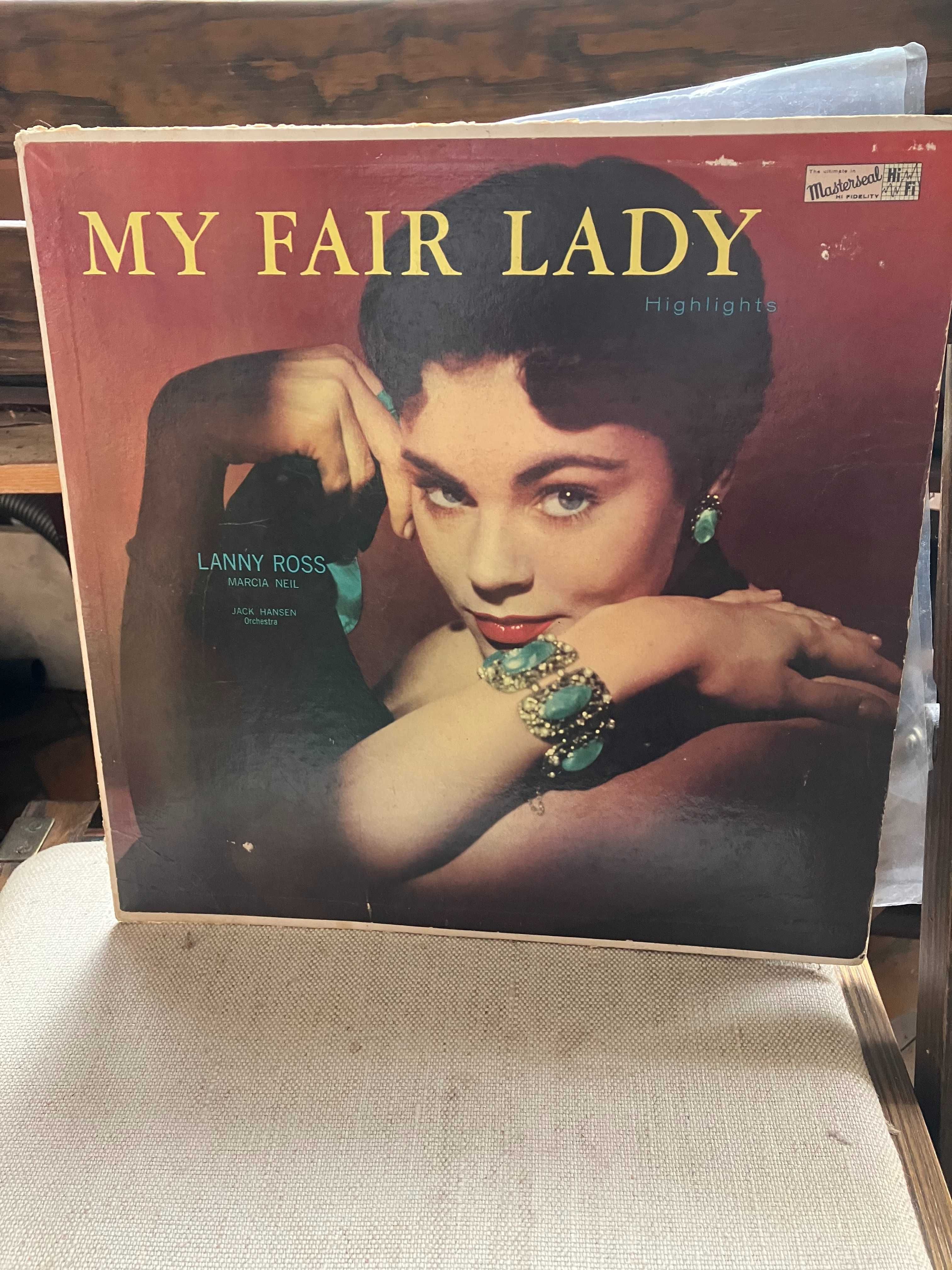 Winyl Lanny Ross  1957 rok " My Fair Lady " near mint