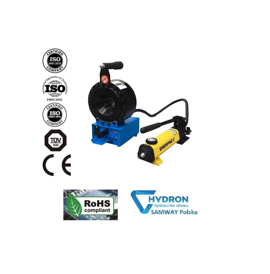 Zakuwarka ręczna do węży hydrauliczny P16HPZ do 1"