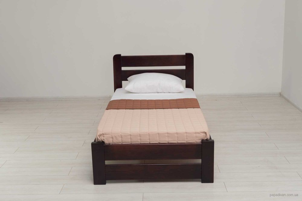 Кровать из дерева односпальная Рич 80х190см массив дерева