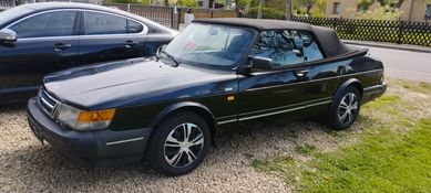 Saab 900s TURBO cabrio krokodyl z niemiec