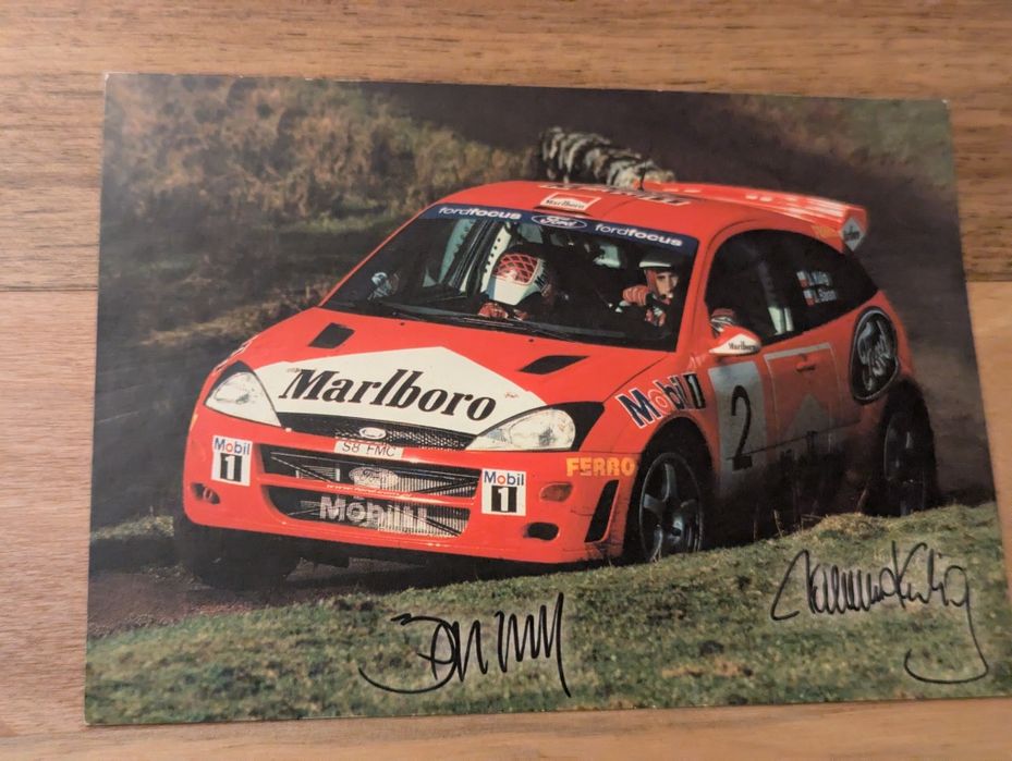 Kartka pocztówka Janusz Kulig z epoki  2000r