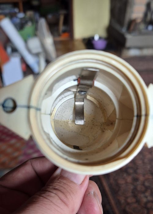 Lampa rowerowa "rakieta" z Romet Wigry Junior 1  75~76 r