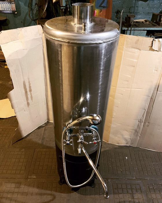 Титаны на дровах, двовяные колонки, водонагреватели на дровах. Акция!