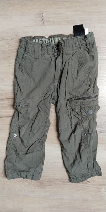 Zestaw dla chłopca 92 spodnie koszula jeans polo