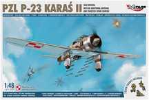 PZL P-23 Karaś II 1/14 model do sklejania