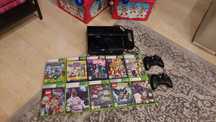 xbox 360 e 500gb 2xpad kinect gry